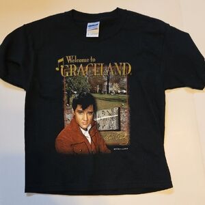 Gildan Black Graceland Graphic Tee
